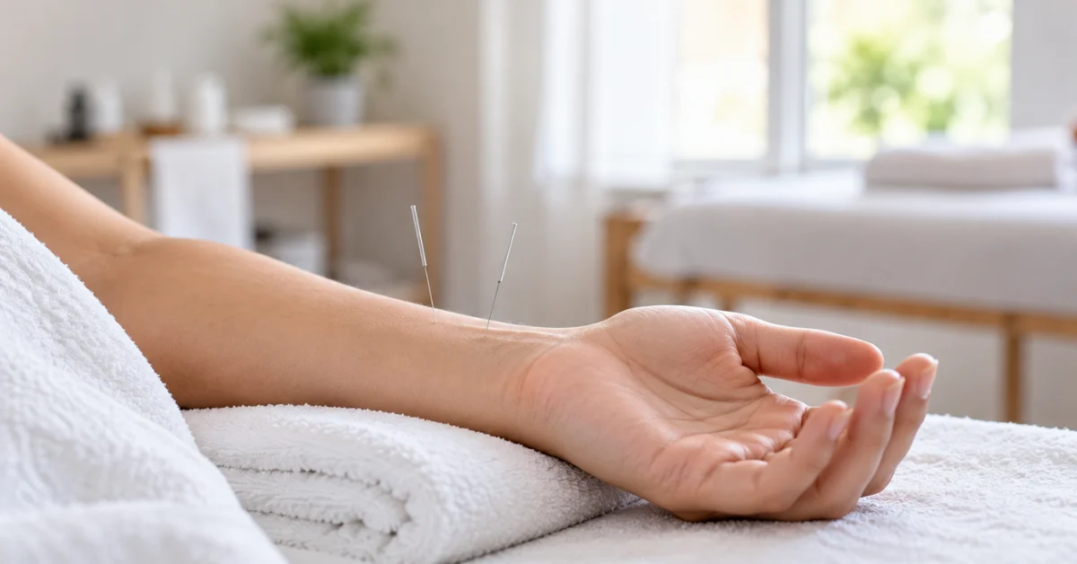 Integrative oncology uses evidence-supported therapies like acupuncture to reduce chemotherapy-induced nausea and manage treatment discomfort.