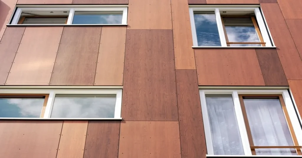 House with Rockpanel cladding