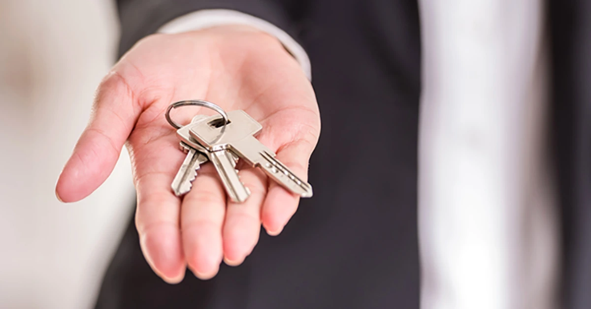 A commercial master key hierarchy schedule and stamped restricted keys organized on an office floor plan for an Auckland business.